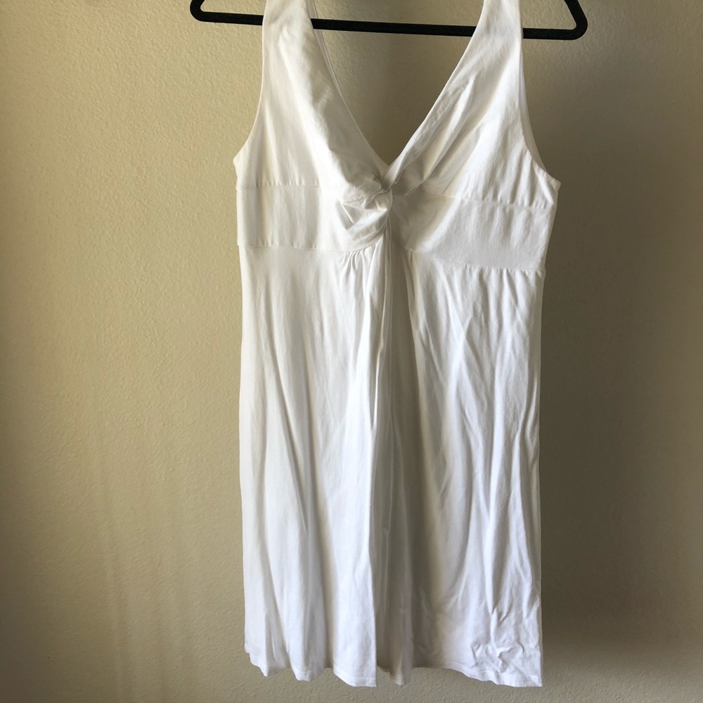 Loft White Cotten Dress